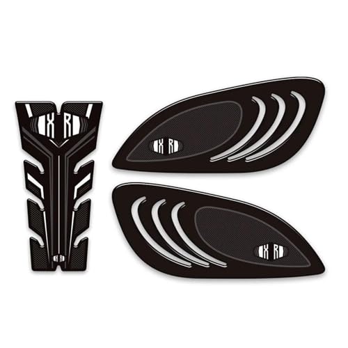 Autocollant de protection latérale réservoir d'essence moto antidérapant