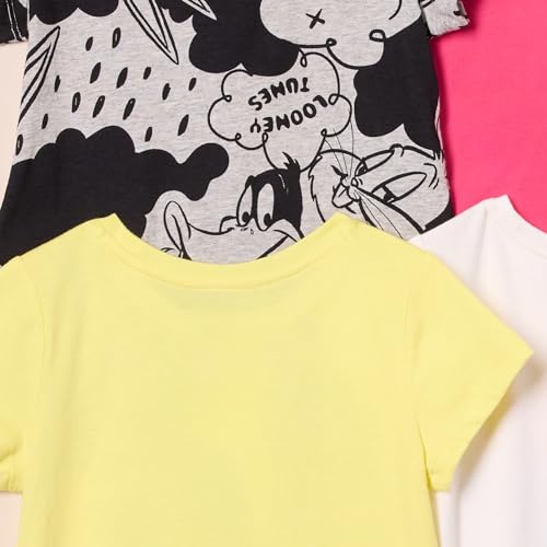Image of Amazon Essentials Girls and Toddlers' Short-Sleeve T-Shirts