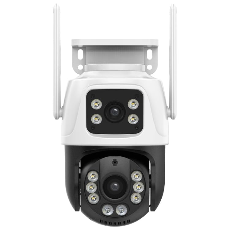 Genérico A28b Outdoor Security Camera mounted on a wall