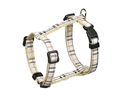 Nobby Geschirr Tartan, beige Brust 20-35 cm, B: 10 mm, 1 Stück