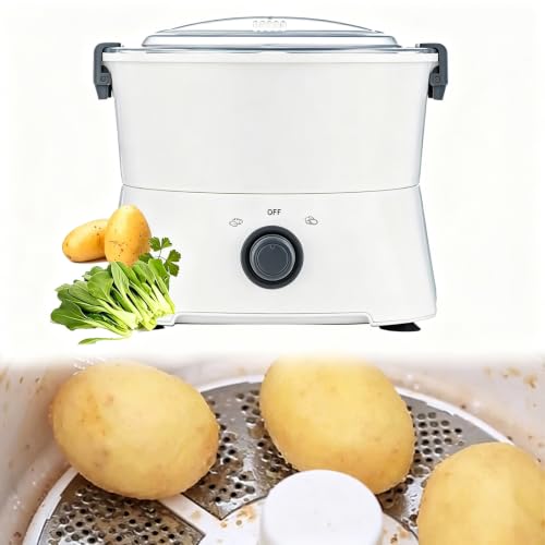Pelador de papas eléctrico de acero inoxidable con capacidad de 1 kg para cocina 2