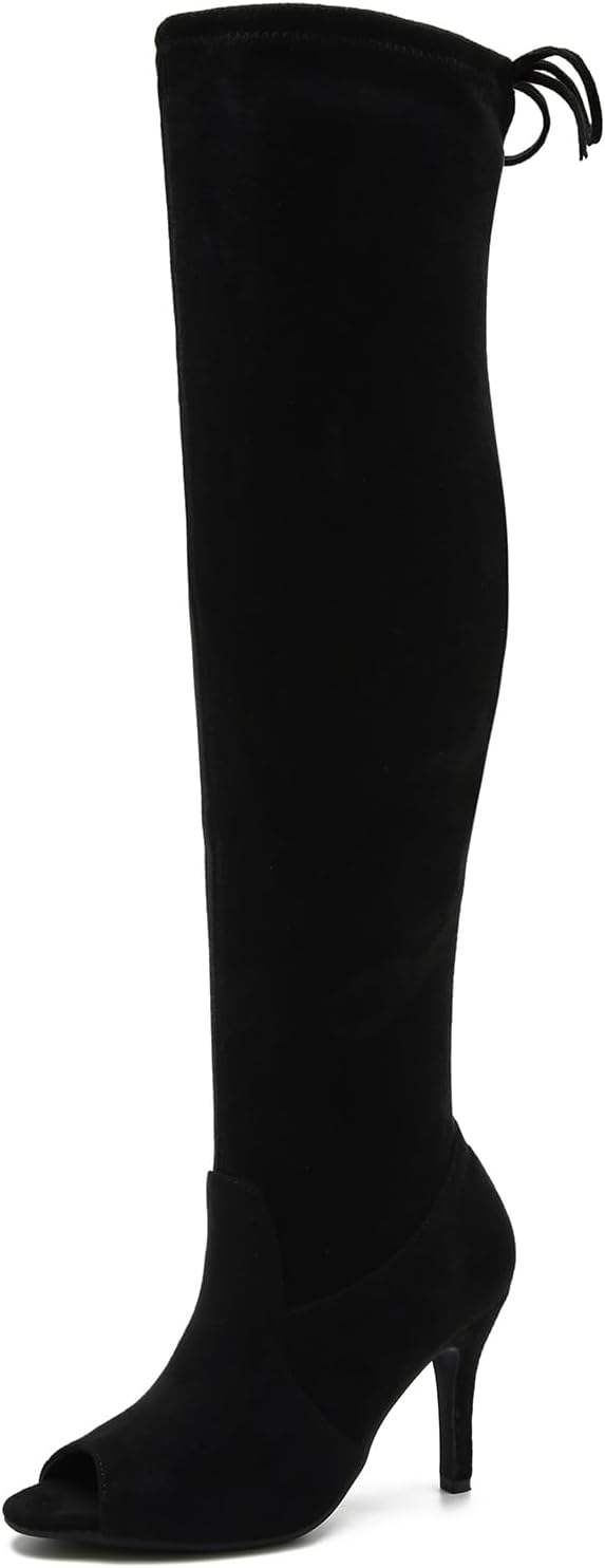 Women's Thigh High Boots - Sexy Stiletto Heel