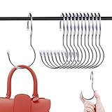 Aplicación amplia: adecuada para colgar una variedad de objetos, como bolsos, bolsos, mochilas, sombreros, jeans, cinturones, plantas en macetas, toallas, albornoces.También se puede usar para colgar tazas, sartenes y ollas en la cocina.