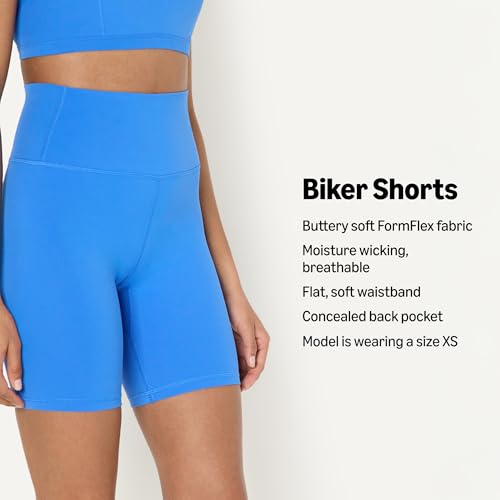 Image of Amazon Essentials Women's Active FormFlex Buttery Soft High Waist Biker Shorts