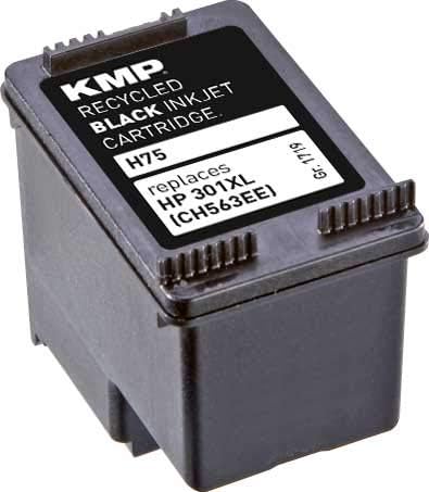 KMP H75 Replaces HP 301XL Ink Cartridges - Black, Pack of 1 - Image 3