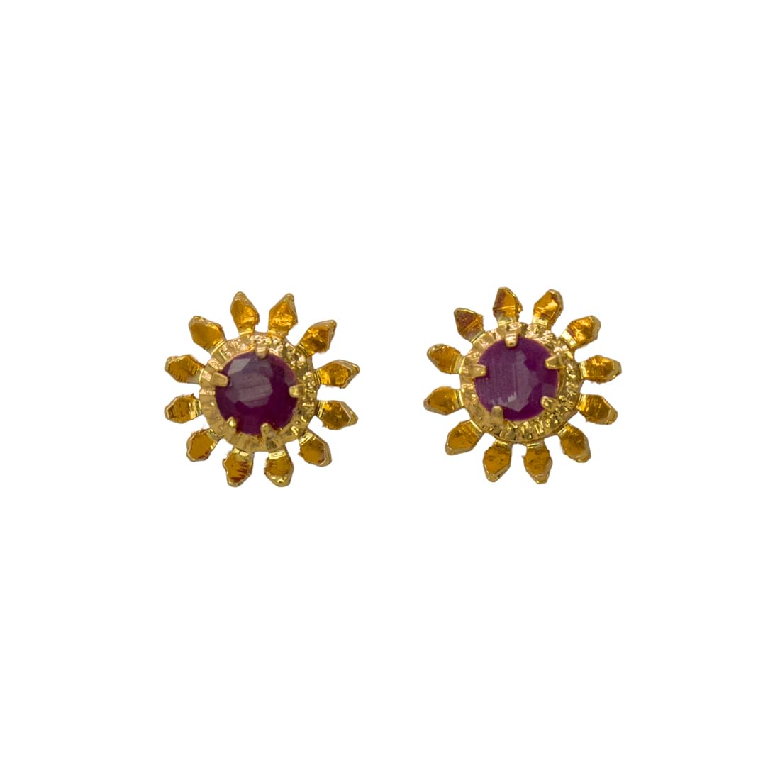 See full amazon price history chart for Kollam Supreme Gold Plated Brass Floral Synthetic Ruby Stone Ear Studs for girls and women. Kollam Supreme Gold Plated Brass Floral Synthetic Ruby Stone Ear Studs for girls and women. (B0DFHGQK34) Amazon Price History, Amazon Price Tracker