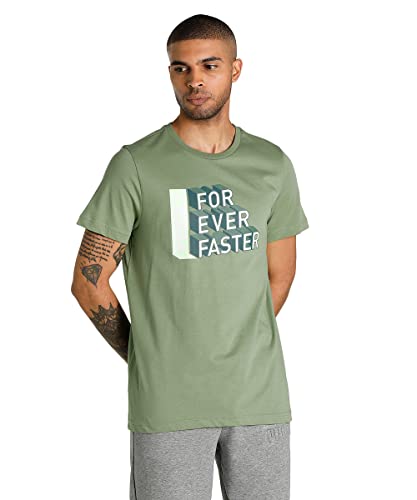 Image of PUMA Men's Cotton Regular Fit T-Shirt