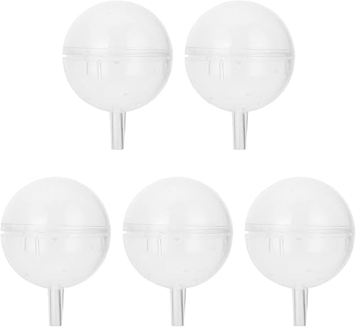 25 soportes para caja de chocolate transparente para envolver trufas de chocolates, estuche redondo de plástico para dulces de chocolate, soporte