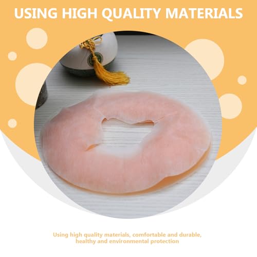 Coussin massage silicone visage pour éviter les marques de table