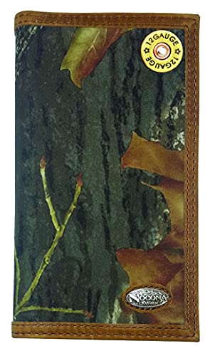 Custom 12 Gauge Shotgun Nocona Camo Long Rodeo Wallet