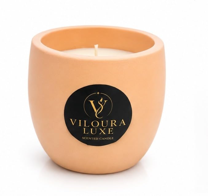 Decorative Ceramic Scented Candle | Premium Home Fragrance | Spa, Bedroom & Living Room Candle-image-21