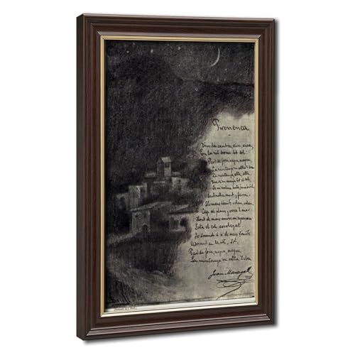 Impression sur toile WCYB Pirinenca Joan Brull tableau de décoration murale 20x30 cm