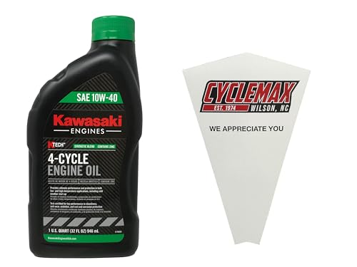 Aceite para motor SAE 10W40 Cyclemax compatible Kawasaki