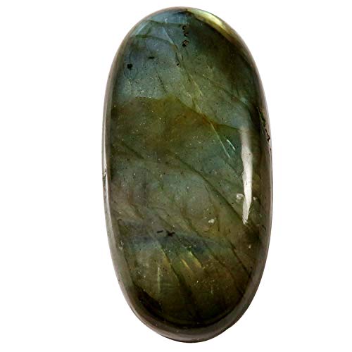 Labradorite naturelle cabochon 79,55 ct pour remplacer une pierre perdue ou brisée Ht66