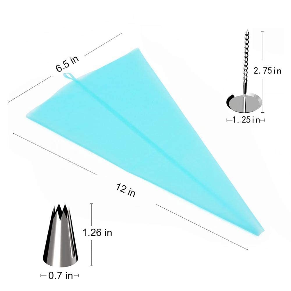 Cake Decorating Tools Dessert Decorators Silicone Russia Icing Piping Nozzles Pastry Nozzle Sets Cake Decorating Tip Set
