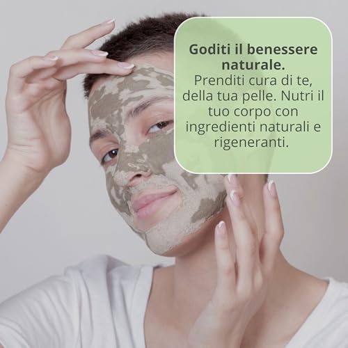 Patrizio Breseghello - Argilla Verde Ventilata Per Uso Esterno 1 Kg - Argilla Verde In Polvere - Polvere Per Maschera Viso Esfoliante E Depurativa - 7