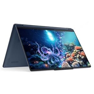 Lenovo Yoga 9 14ILL10 14" Laptop | Intel Ultra 7 | 32GB LPDDR5x RAM | 1TB NVMe SSD | 4K OLED Touchscreen | WiFi 7 | Windows 11 Home | Cosmic Blue