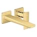 Produktbild hansgrohe Wasserhahn Metropol, Unterputz Armatur für Wandmontage, Auslauf 22,5 cm, Polished Gold Optic