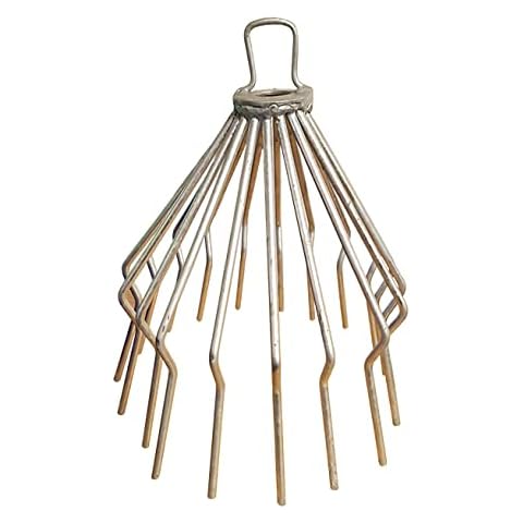 Chimney Bird Guard Galvanized Steel Conical Cage Crow Cowl Protect 225mm Chimney Cover