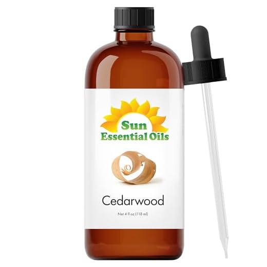 Sun Essential Oils 4oz - Cedarwood Essential Oil - 4 Fluid Ounces