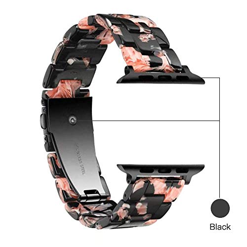 Image of Light House Apple Watch Bands-Fashion Lightweight Resin iWatch Bands for Women Men 38mm /40mm /41mm /42mm(Series 11 10), 49mm /46mm /45mm /44mm /42mm(S 3 2 1), Compatible with Apple Watch Series 11 SE 10 9 8 7 6 5 4 3 Ultra