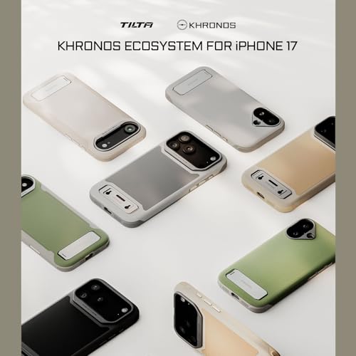 Étui iPhone 17 Pro TILTA Khronos Lite pour stabiliser et protéger vos vidéos - 5