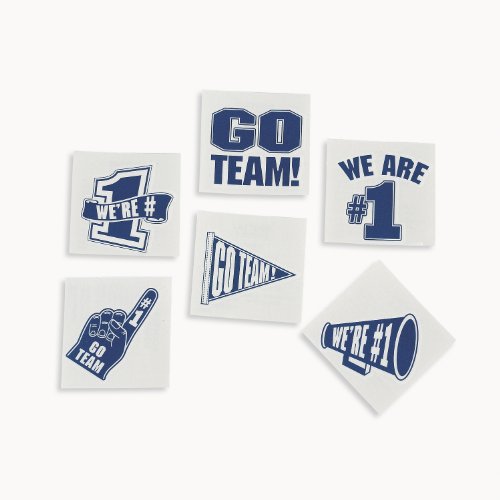 Blue Go Team Tattoos (6 dz)