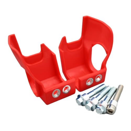 Cubierta de zapato de horquilla delantera de plastico protector inferior para moto XC SX EXC