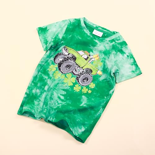 Image of Kids St. Patrick's Day Shirt Boys and Girls Green T-Shirt Clothing 4-12 Years