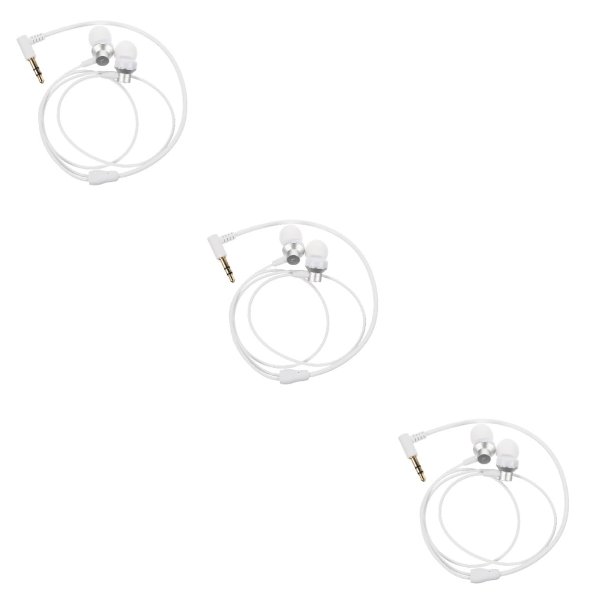 OSALADI 3piezas Auriculares In-Ear para Diseño Ergonómico y Ligero Sonido Estéreo De Graves Potentes Accesorios para Gafas VR Uso Práctico y Cómodo