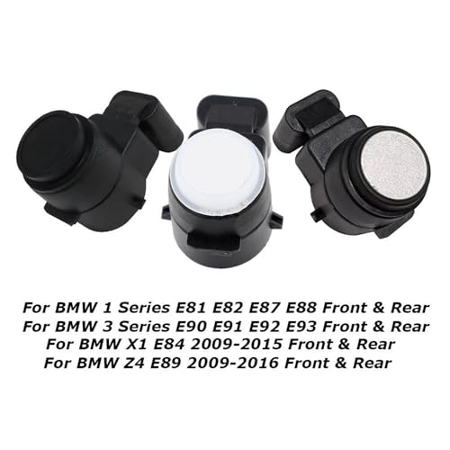 Capteur d'inversion PDC pour BMW 1 E87 3 E90 X1 E84 radar de recul blanc - 2