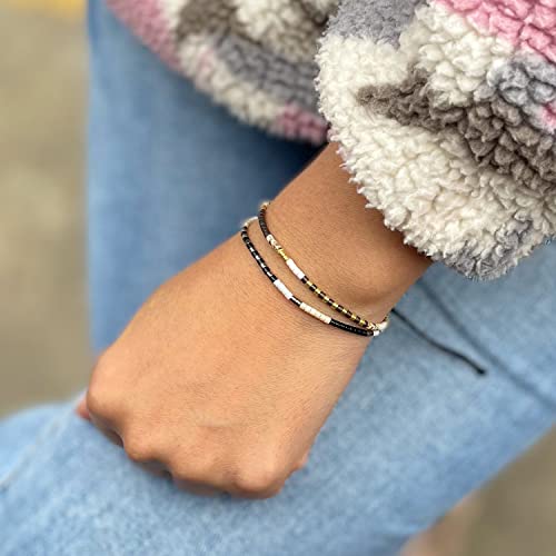 Kelitch Boho-Color Crystal Shell Beaded Friendship Bracelets Handmade Strand Bracelet Bangles Jewelry For Summer #TOP1