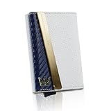 ️ REGALE A LOS QUE AMAS: GOLD WALLET es una maravillosa idea de regalo para todas las ocasiones, cumpleaños, santos, aniversarios, día del padre, día de la mujer, Navidad, Semana Santa y cualquier otro evento que merezca un regalo lujoso y contemporáneo. Para hombres y mujeres con caja de regalo Caja de regalo