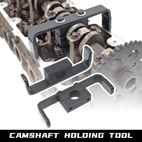 Image of Engine Timing Tool Kit Compatible with Ford 4.6L 5.4L 6.8L 2-Valve and 4-Valve Engine with Valve Spring Compressor Tool, 6 Pcs Camshaft Holding Tool, Crankshaft Camshaft Positioning Tool, 303-557 6477