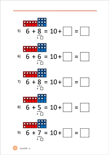 Tiger Math Level B - 2 for Grade 1 (Self-guided Math Tutoring Series - Elementary Math Workbook) - Image 8