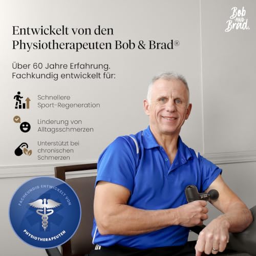 BOB AND BRAD Q2 Mini Massagepistole, Tiefengewebe Percussion Massagegerät – Ansicht 2