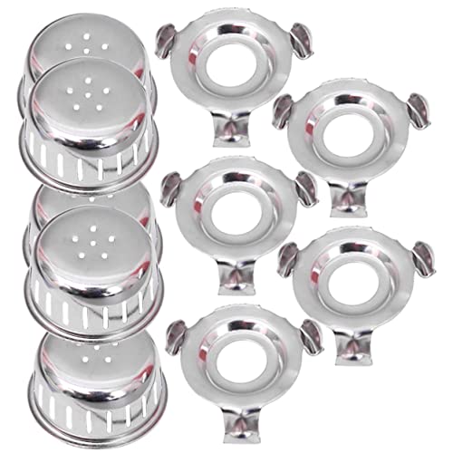 DECORNIJIA 10 juegos Accesorios para Olla Presión con y Soporte Antiobstrucción Inoxidable Repuestos Duraderos Compatibles Mayoría de Diseño de Alta Presión para Cocción Rápida