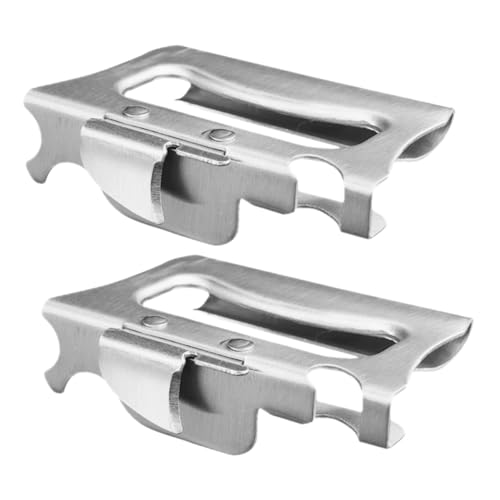 CIYODO 2piezas Abrelatas Abrebotellas De Acero Inoxidable Resistente Al Desgaste Multifunción Para Abrir Cerveza Vino Tarro Pinza Para Cocina Camping