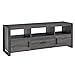 Walker Edison Industrial Modern Wood and Metal TV Stand for TV's up to 64