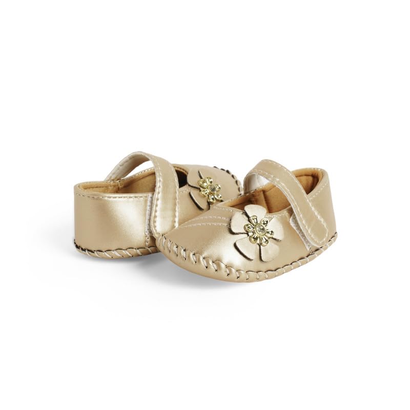 CHIU Booties with Diamond & Flower For Baby Grils 5 415rdG5X6LL