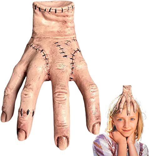Wednesday Addams Family Decorations, The Thing Hand From Wednesday Addams, Cosplay Hand By Addams Family, Scary Props Decorations Gift For Fans, A Dirthday Present For My Daughter #TOP3