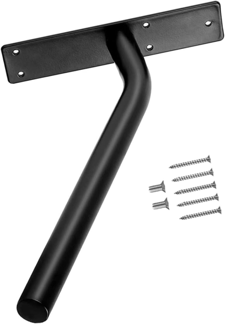 jojofuny Indoor Handrail Bracket Support for Stair Railing Easy to Install Wall-Mounted Accessory for Stairs Versatile Design