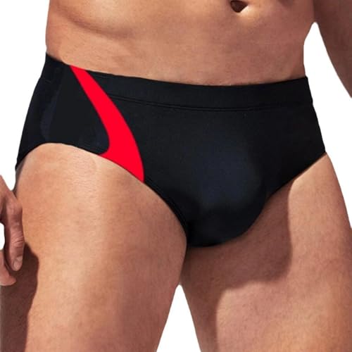 Classic Men Swim Briefs Mid Rise Bikini Swimwear Quick Drying Boxer Surfing Swim Pants Boardshorts Stretch Swimtrunks3
