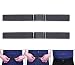 Produktbild ANDERK Hemdhalter 2 Stück - Shirt Stays Herren - Damit das Hemd in der Hose Bleibt, 120 cm (47,2 Zoll) Lang, Putong Schwarz