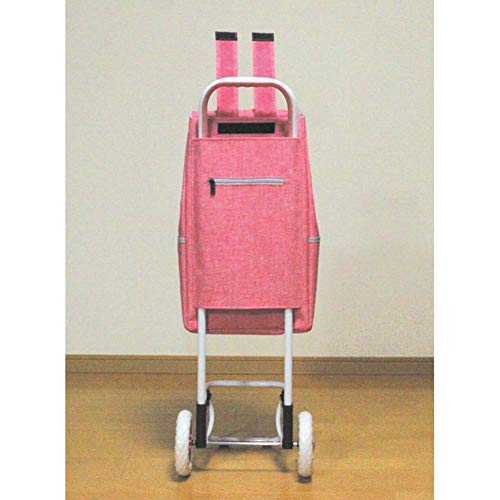 Alte Person Einkaufswagen ,Einkaufswagen Ladewagen Kleiner Einkaufswagen Tragbare Haushaltswagen Ältere Supermarkt Klappwagen Auto Gepäckwagen,Marineblau multifunktional – Bild 7