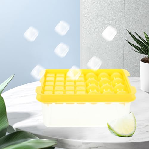 Molde de Cubitos de Hielo de Silicona KALLORY Juego 2 Pzs miniatura 4