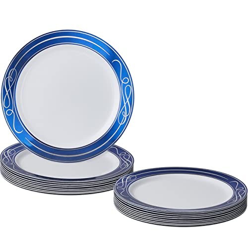 Elegant Disposable Plates For Party - (10 Pc) Heavy Duty ...