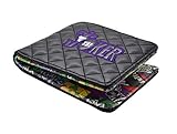 u-wear Jocker Cartera Batman, Hombre, Nero/Viola, 13x11x4cm