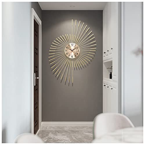 Horloge muette grand format pour chambre : dormez sans aucun bruit de tic-tac