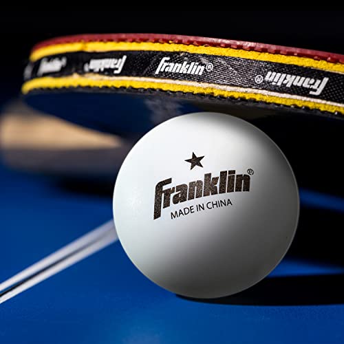 Franklin Sports 57100 1 Star Table Tennis Balls (pacote com 6), 38 mm